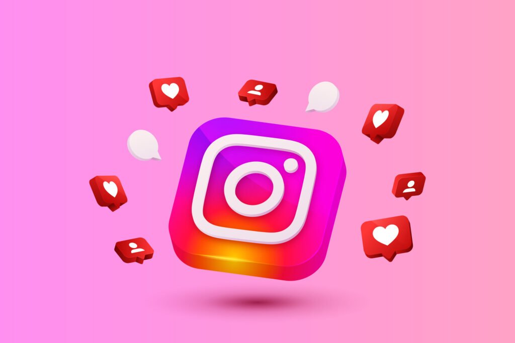 Instagram The top 10 social media platform.