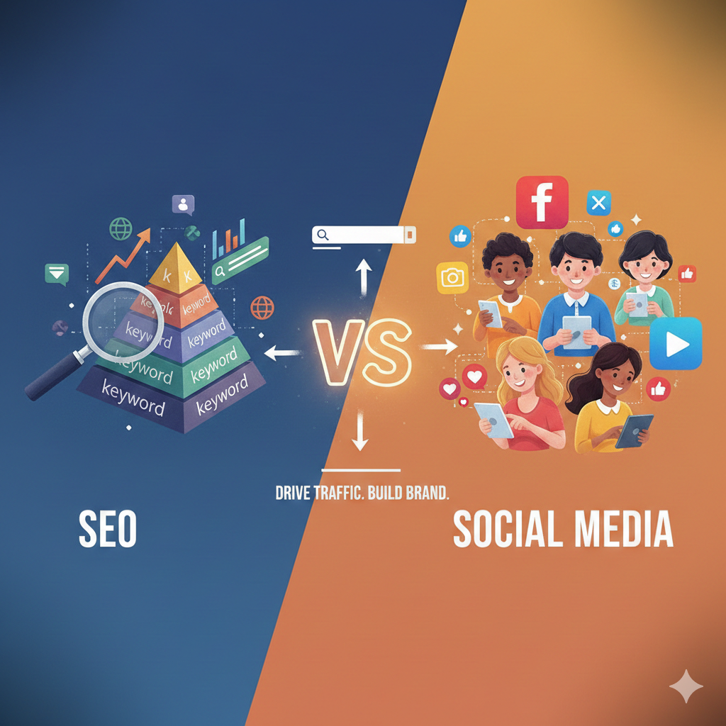 SEO vs Social Media