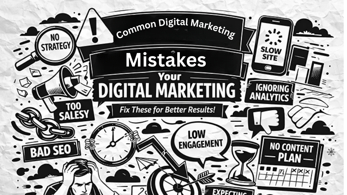 Common Digital Marketing Mistakes Businesses Make (and How We Fix Them)